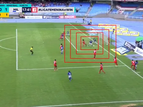 ¿Al Puskas? La joya de gol de Millonarios femenino: ¡túnel y definición de taco!