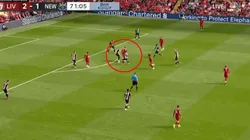 Foto de Firmino y un taco mágico para Salah.