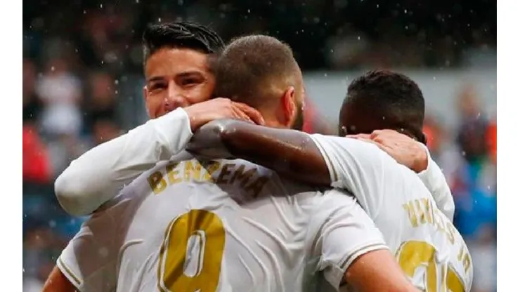 Benzema subió historia con James y lo dejó claro: "El mejor"