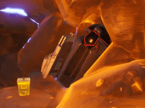 ¿Dónde encontrar una cápsula de lanzamiento dentro de un meteoro? - Fortnite Desafíos Alzamiento Meteórico