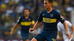 Iván Marcone durante un partido de Boca.