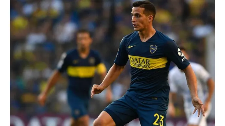 Iván Marcone durante un partido de Boca.