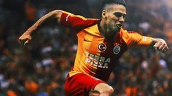 La celebración de Radamel Falcao García.