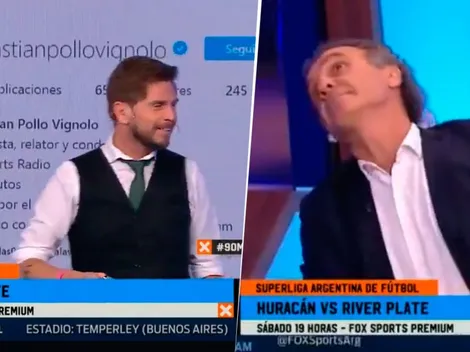 Vignolo se burló de Ruggeri por sus seguidores en Instagram y el troleo del Cabezón fue épico