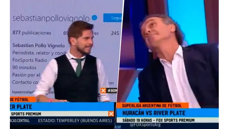 Vignolo se burló de Ruggeri por sus seguidores en Instagram y el troleo del Cabezón fue épico