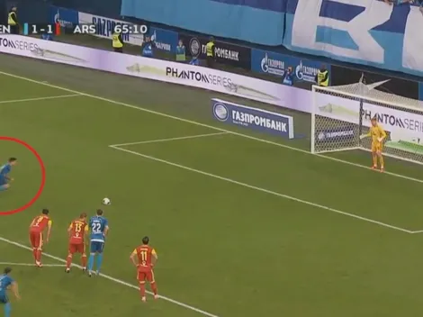 Gol de Driussi para la victoria del Zenit, que sigue liderando en Rusia