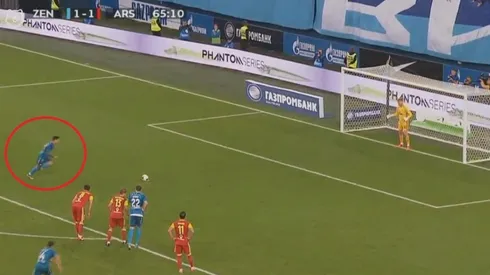 La ejecución de penal de Sebastián Driussi.