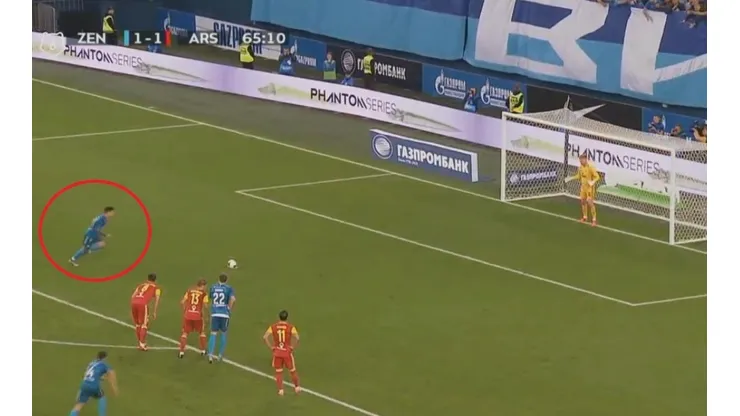 La ejecución de penal de Sebastián Driussi.