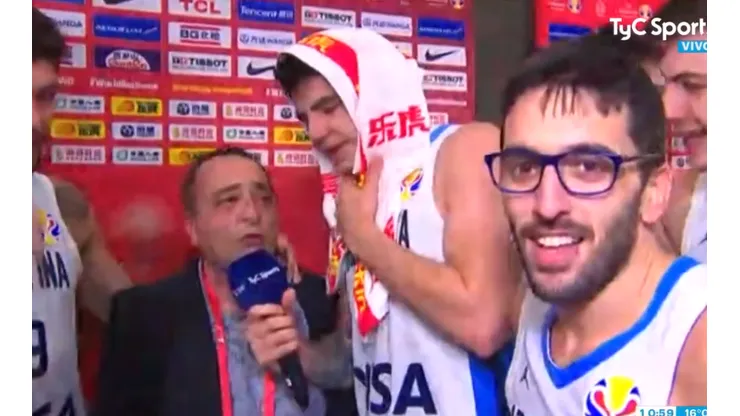 Video: los jugadores de la Selección Argentina volvieron loco a Montesano