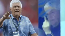 Comesaña juega con fuego: suspendido y le hizo un gesto a las cámaras de Win