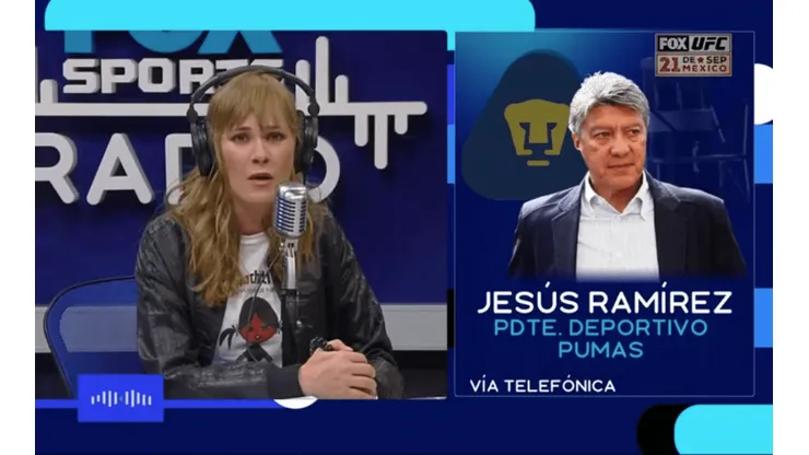 Jesús Ramírez recordó la goleada de Pumas a América en la pretemporada