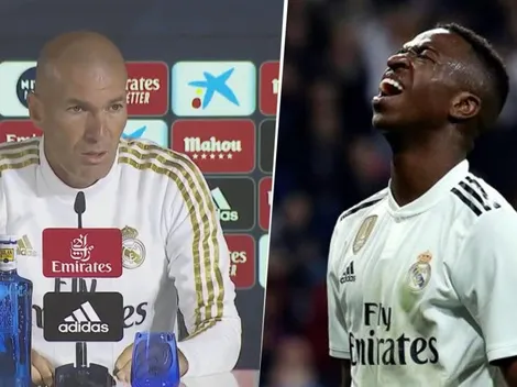 Zidane se cansó que lo acusen de no confiar en Vinícius: "Es el futuro del Madrid"