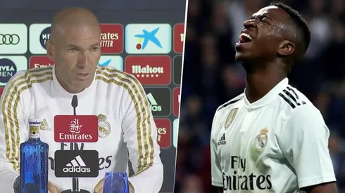 Zidane se cansó que lo acusen de no confiar en Vinícius: "Es el futuro del Madrid"