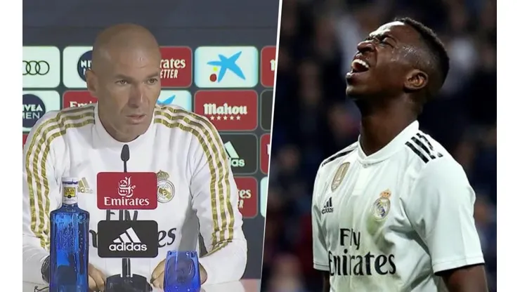 Zidane se cansó que lo acusen de no confiar en Vinícius: "Es el futuro del Madrid"