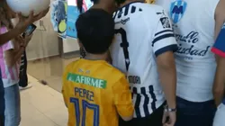 Un aficionado de Tigres fanático de Funes Mori