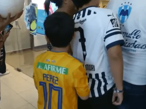 Un aficionado de Tigres fanático de Funes Mori