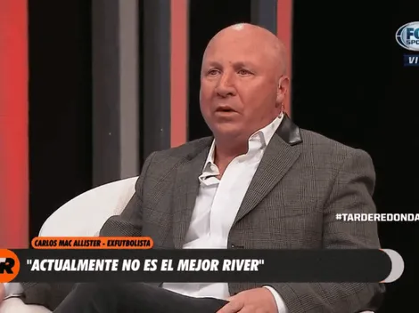 Carlos Mac Allister: "River no está tan bien como dicen"