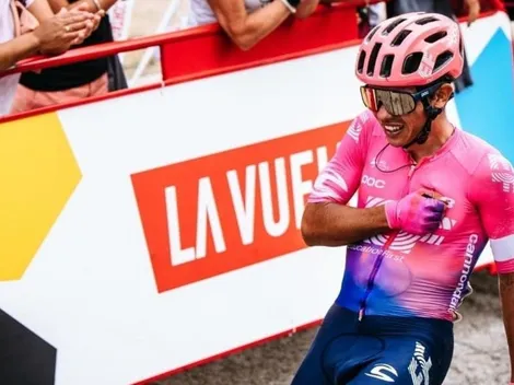 Egan Bernal no pasó por alto la victoria de Higuita en La Vuelta y le comentó en Instagram