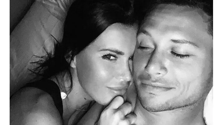 Natalie Weber subió una foto de Mauro Zárate y le puso: "Qué fuerte estás"