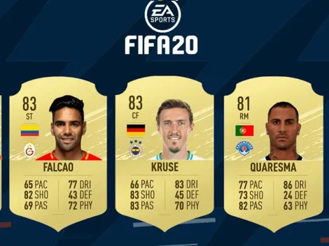 Falcao García es el mejor delantero de Turquía, según los números del Fifa 20