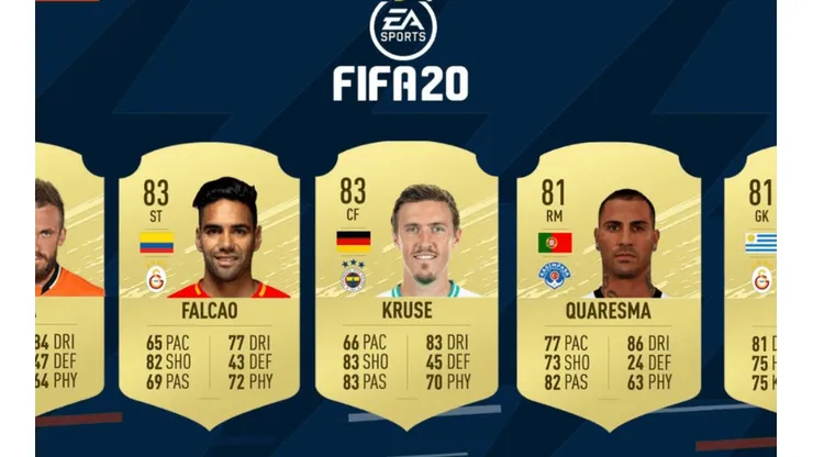 Falcao García es el mejor delantero de Turquía, según los números del Fifa 20