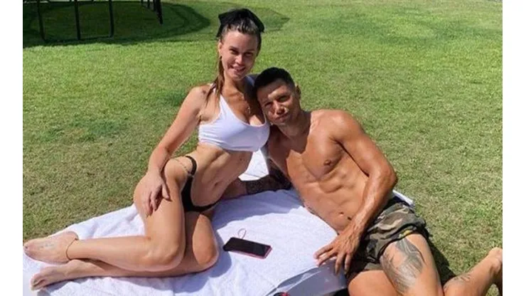 Natalie Weber hizo calentar a Mauro y él subió historia a Instagram