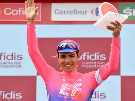 Nuevo récord de Colombia en la Vuelta a España tras el triunfo de Higuita
