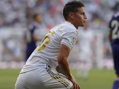 James Rodríguez sería titular en el juego del Real Madrid contra el Levante