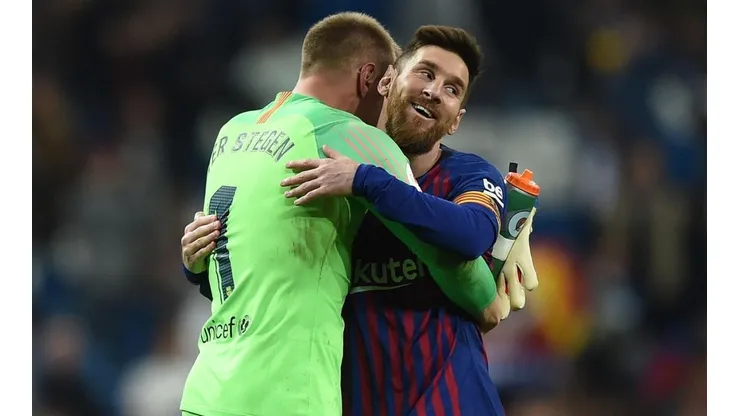 Ter Stegen pidió por muchos años más de Messi en Barcelona