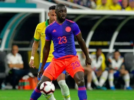 Dávinson Sánchez regresó al Tottenham con un problema en su tobillo