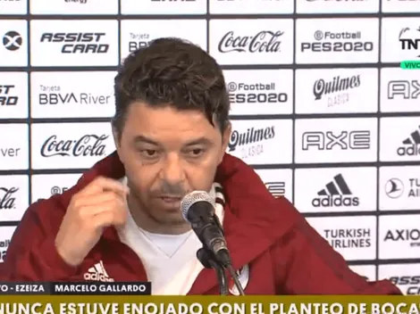 A Gallardo le preguntaron cuál fue el partido que más lo identificó y eligió el que nadie esperaba