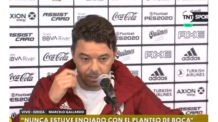 Foto de Marcelo Gallardo, entrenador de River.