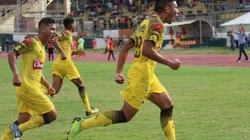 Trujillanos visita a Mineros de Guayana