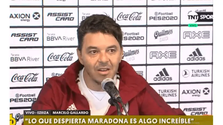 Gallardo sobre Maradona: "Le daré un abrazo y le desearé que esté con salud"