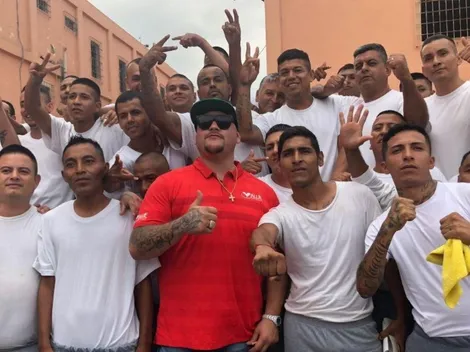 En su cumpleaños, Andy Ruiz Jr visitó una prisión