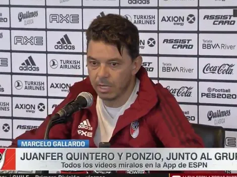 Gallardo habló sobre los rumores de que le habría pedido a Scaloni que cuide a sus jugadores