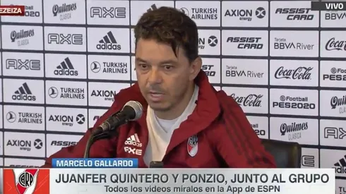 Gallardo habló sobre los rumores de que le habría pedido a Scaloni que cuide a sus jugadores