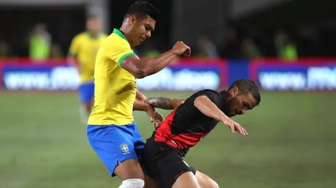 Casemiro fue remplazado a los 64 minutos del partido contra Perú.