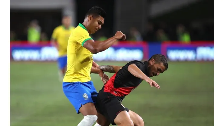 Casemiro fue remplazado a los 64 minutos del partido contra Perú.
