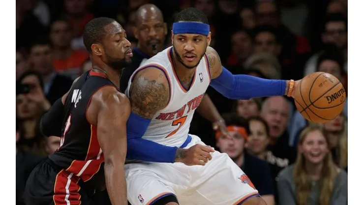 Dwyane Wade defendió a Carmelo Anthony y reveló dónde debería jugar en la NBA