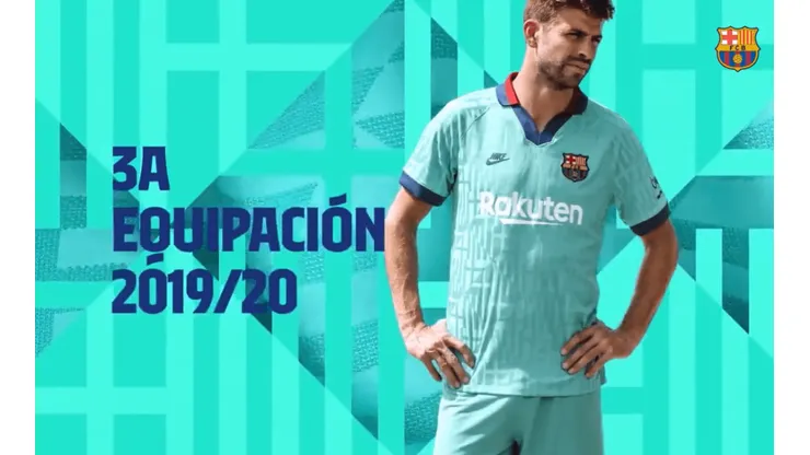Barcelona oficializa su tercera equipación para la temporada 2019/2020