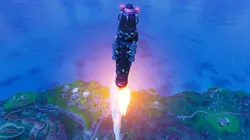 Filtrado: el Visitante de Fortnite volvería a construir el cohete en Polvorín Polvoriento