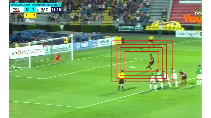 Así fue el gol de Danovis Banguero.