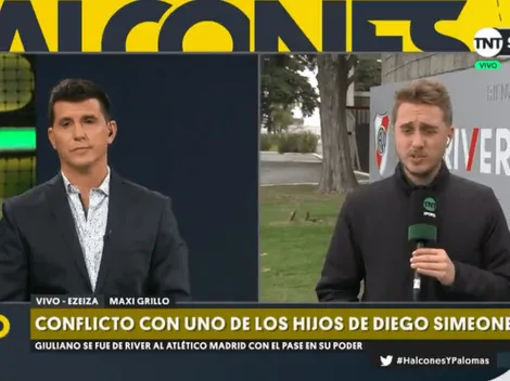 En TNT Sports contaron que "en River están que vuelan" por la salida del hijo del Cholo Simeone