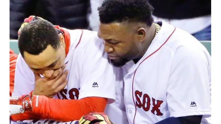 Mookie Betts nos hizo llorar a todos con su emotivo mensaje a David Ortiz
