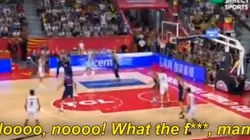 Altamirano, relator de básquet, enloqueció con Argentina: "Enfermo Facundo, bestia, AAAAA"