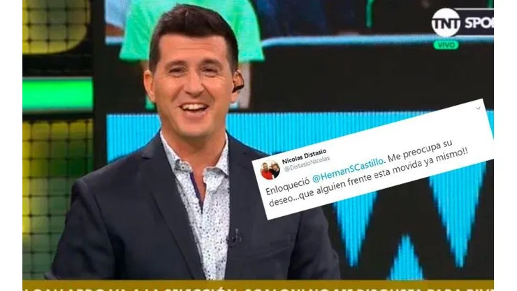 Castillo dijo que Scaloni no le disgusta, pero Distasio inventó que su colega lo pidió para River
