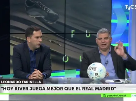 Leo Farinella: "Hoy River juega mejor que el Real Madrid"
