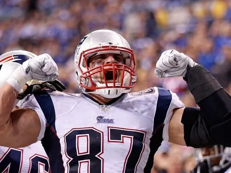 Rob Gronkowski volvió a encender los rumores de su vuelta al campo con los Patriots
