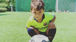 En el cumple de Mateo, jugando al fútbol, Antonela Roccuzzo grabó su mejor video de todos los tiempos